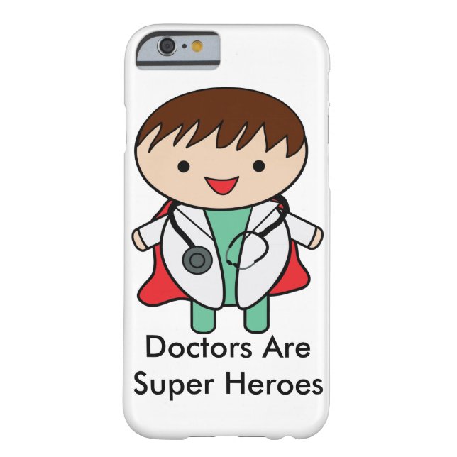 Capa Para iPhone, Case-Mate Médicos São Super Heróis (Verso)
