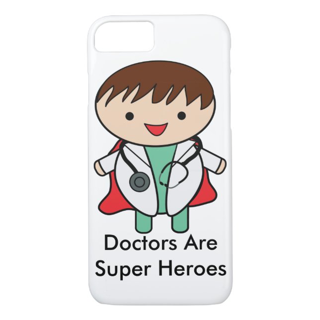 Capa Para iPhone, Case-Mate Médicos São Super Heróis (Verso)