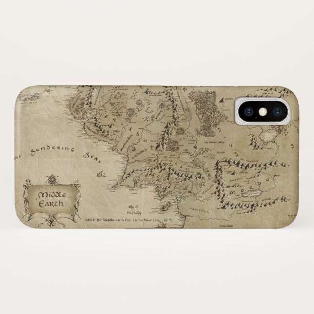 CAPA PARA iPhone, Case-Mate  MÉDIO-TERRA™ (Verso (Horizontal))