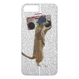 Capa iPhone 8 Plus/7 Plus Meerkat com Boom Box Ghetto Blaster 2