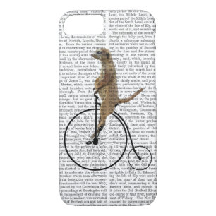 Capa iPhone 8/ 7 Meerkat em Black Penny Farthing