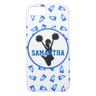 Capa Para iPhone Da Case-Mate Megafone azuis e cheerleader personalizados