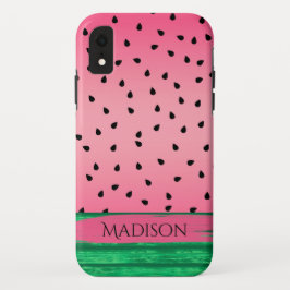 Capa Para iPhone Da Case-Mate Melancia branca, rosa, verde