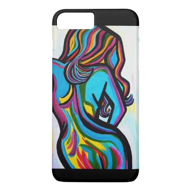 CAPA PARA iPhone, Case-Mate  MENINA ABSTRATA 2 (Verso)