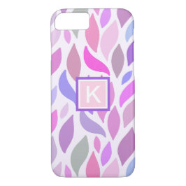 Capa iPhone 8/ 7 Meninas Modern Pink Geométrico Monograma