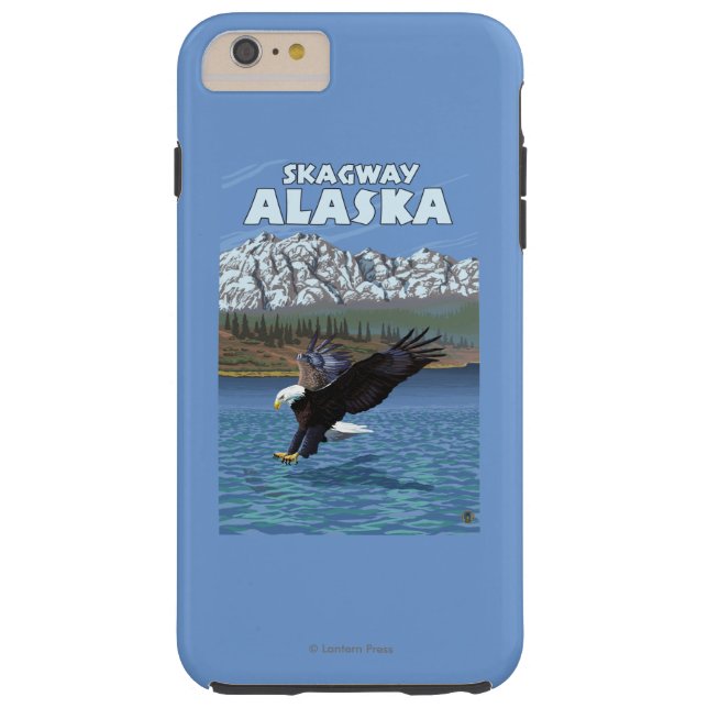 Capa Para iPhone, Case-Mate Mergulho da águia americana - Skagway, Alaska (Verso)