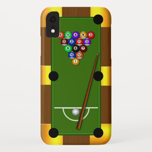 Capa Para iPhone, Case-Mate Mesa legal de Piscina Oito Bilhetes Duros (Verso)