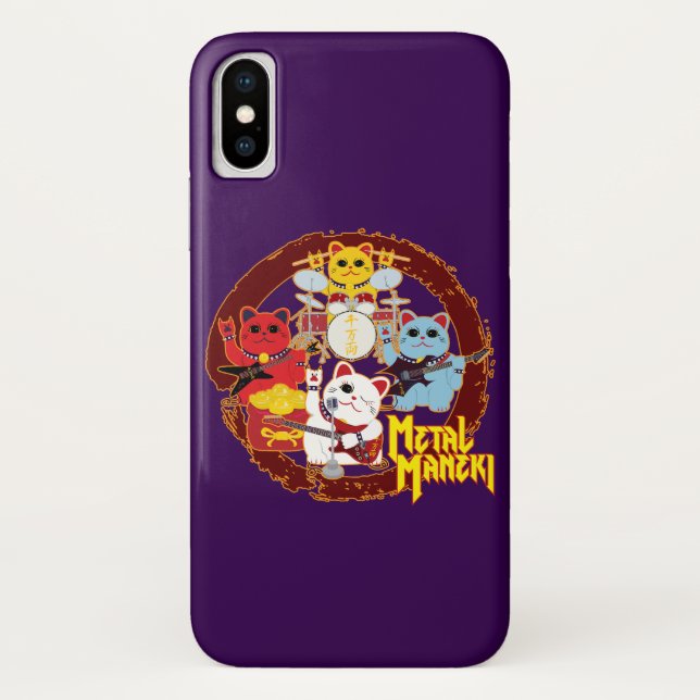 Capa Para iPhone, Case-Mate Metal Maneki (Verso)