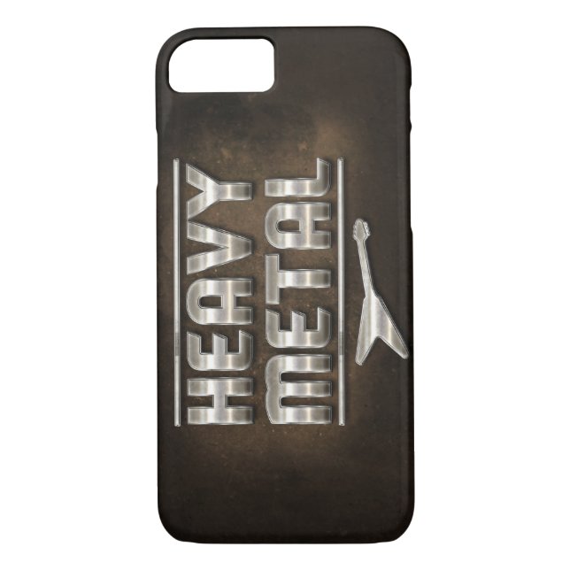 Capa Para iPhone, Case-Mate "Metal pesado" (Verso)