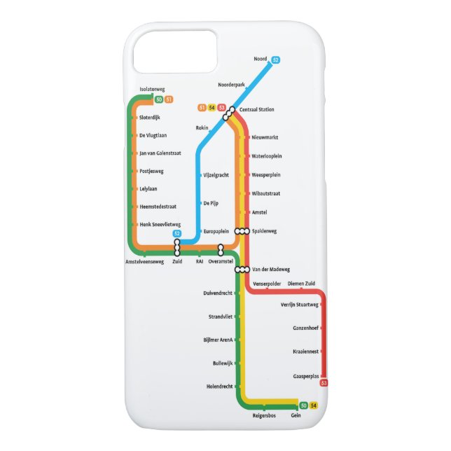 Capa Para iPhone, Case-Mate Metro Case de Amsterdã (Verso)