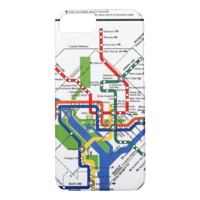 Capa Para iPhone, Case-Mate Metro da C.C. (Verso)