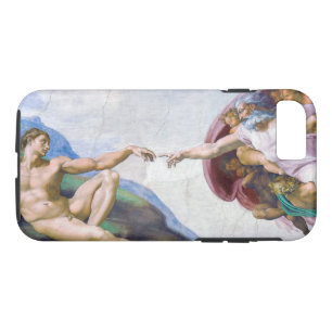 Capa iPhone 8/ 7 Michelangelo - Criação de Adão Isolado