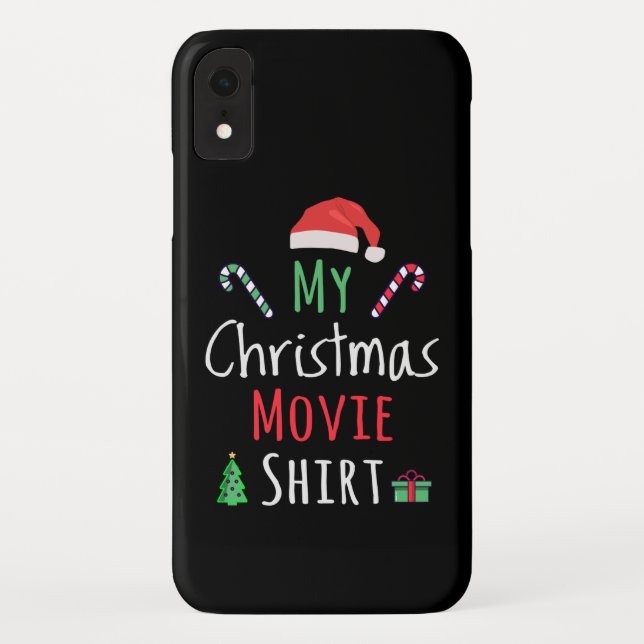 Capa Para iPhone, Case-Mate Minha Camisa de Filme de Natal (Verso)