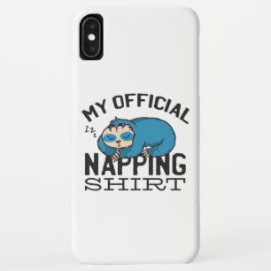 Capa Para iPhone Da Case-Mate Minha camisa oficial para soneca - Preguiça pregui