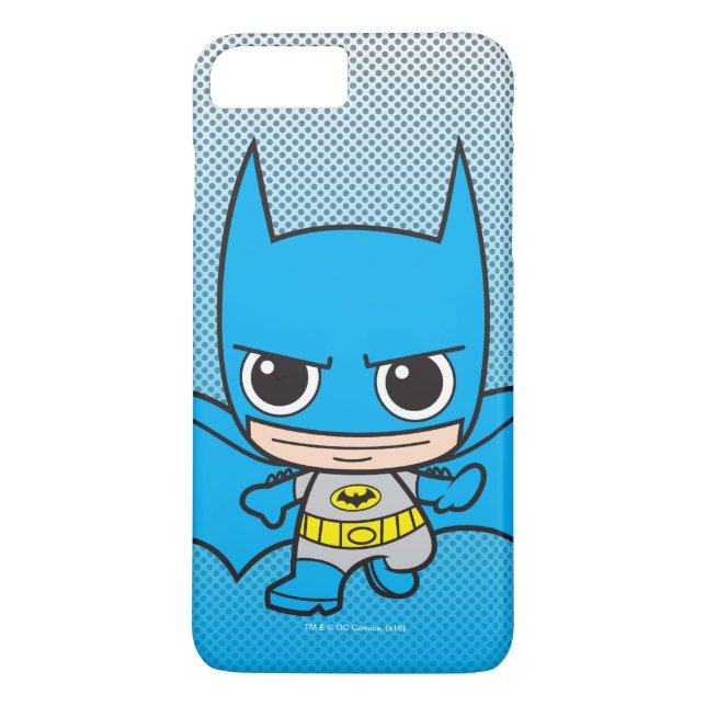 Capa Para iPhone, Case-Mate Mini Batman em Execução (Verso)