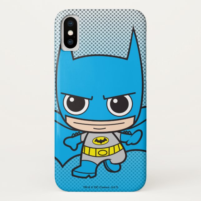 Capa Para iPhone, Case-Mate Mini Batman em Execução (Verso)