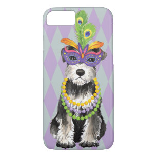 Capa iPhone 8/ 7 Mini Schnauzer do carnaval