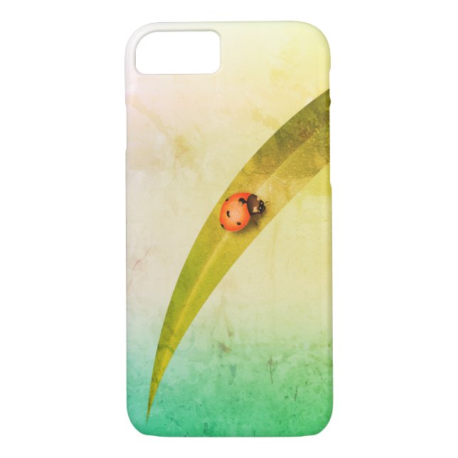 Capa Para iPhone, Case-Mate Minúscula Ladybug Leaf iPhone / iPad (Verso)