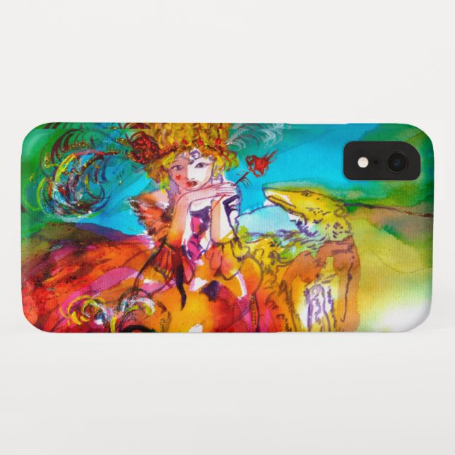 Capa Para iPhone, Case-Mate MIRANDOLINA/Máscaras de Carnaval Veneza (Verso (Horizontal))