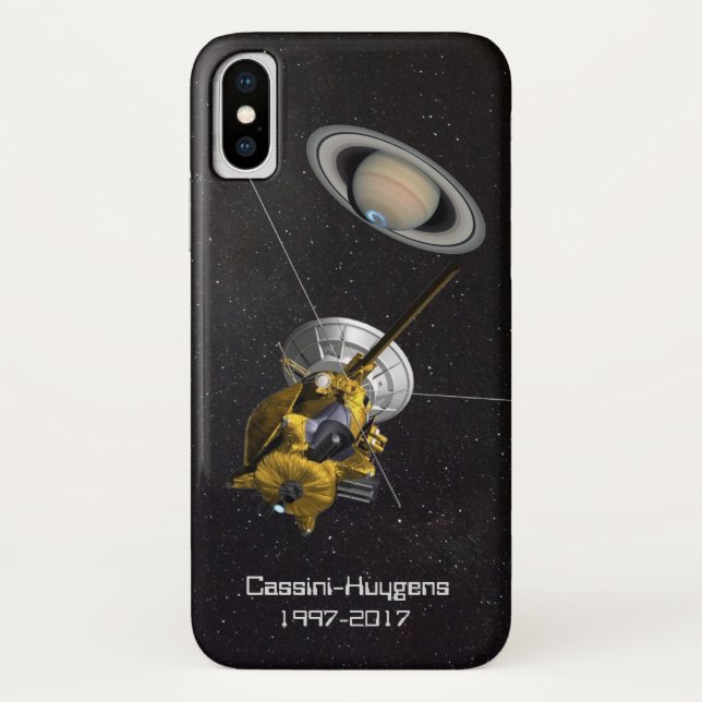 Capa Para iPhone, Case-Mate Missão Cassini Huygens a Saturno (Verso)