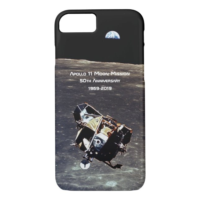 Capa Para iPhone, Case-Mate Missão histórica da Apollo 11 Lua 50º Aniversário (Verso)