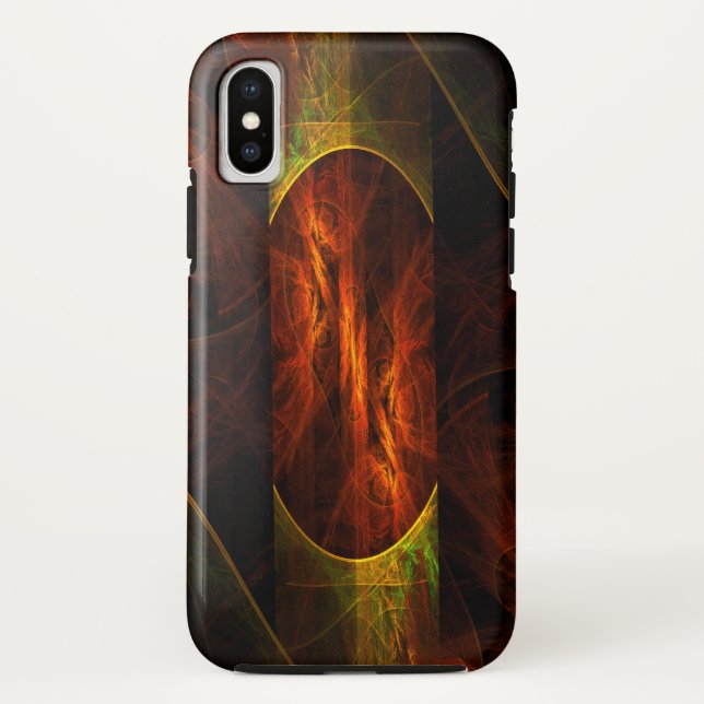 Capa Para iPhone, Case-Mate Mística Abstrato da selva (Verso)