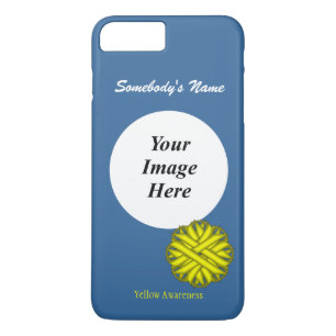 Capa Para iPhone Da Case-Mate Modelo amarelo da fita da flor por Kenneth Yoncich