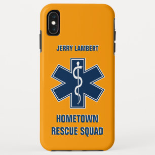 Capa Para iPhone XS Max Modelo conhecido do paramédico EMT