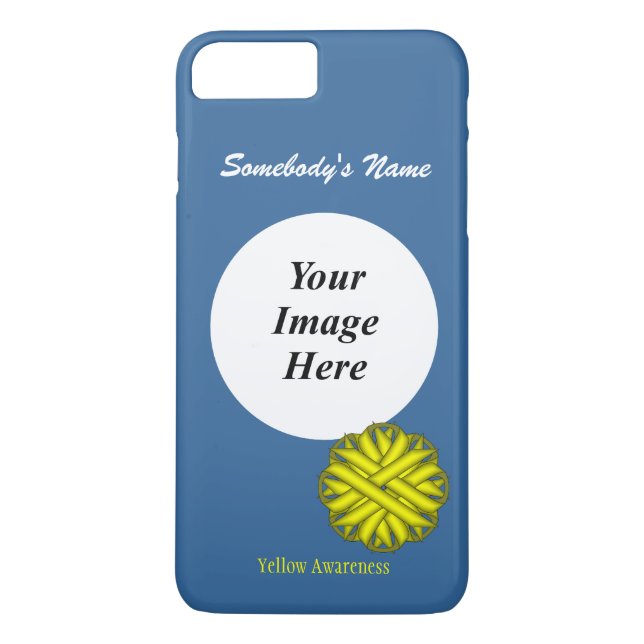 Capa Para iPhone, Case-Mate Modelo da Flower Amarela por Kenneth Yoncich (Verso)