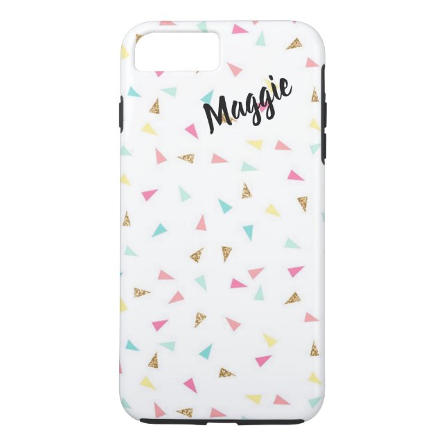 Capa Para iPhone, Case-Mate Modelo de padrão Pastel Confetti (Verso)
