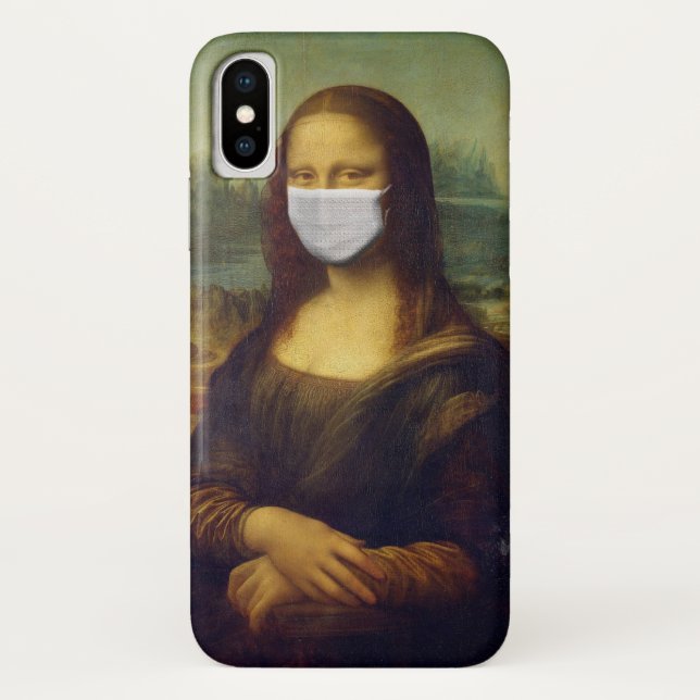 Capa Para iPhone, Case-Mate Mona Lisa mascarada (Verso)