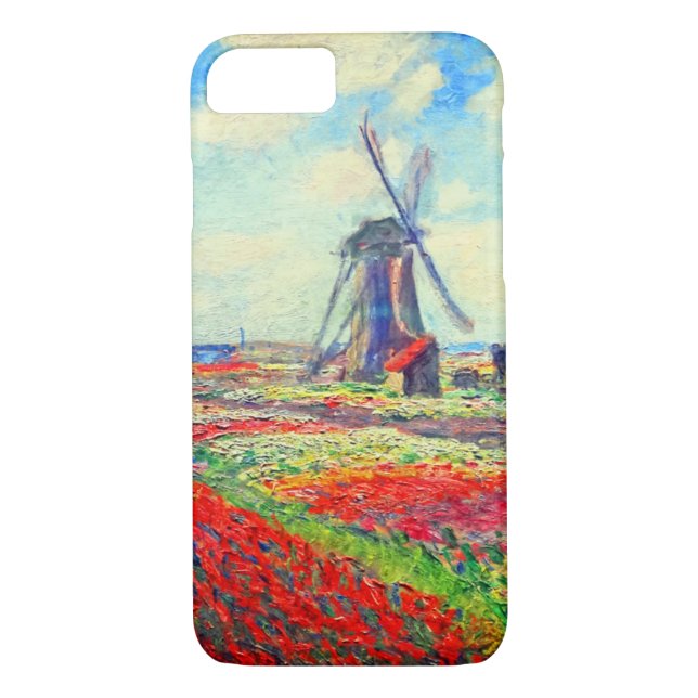 Capa Para iPhone, Case-Mate Monet Tulips Windmill (Verso)