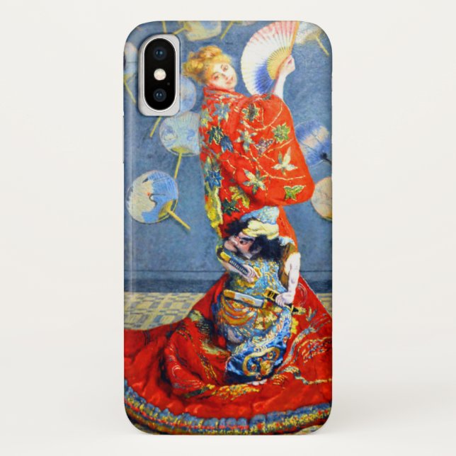 Capa Para iPhone, Case-Mate Monet Woman em Figurino Japonês (Verso)