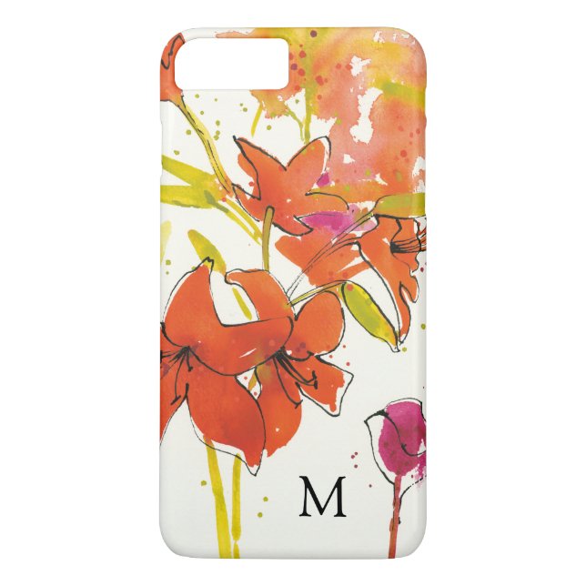 Capa Para iPhone, Case-Mate Monograma | a ameixa do rissol (Verso)