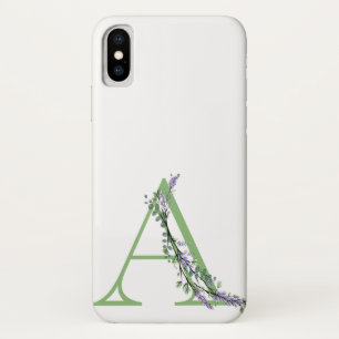 Capa Para iPhone Da Case-Mate Monograma A Eucalipto Lavanda