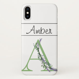 Capa Para iPhone Da Case-Mate Monograma A Lavanda Eucalyptus