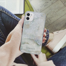 Monograma da bolha de pérolas