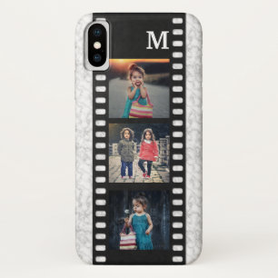Capa Para iPhone Da Case-Mate Monograma de Colagem de Fotos da Família Fita-De