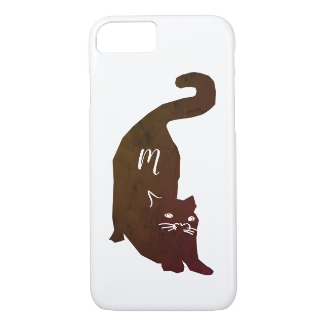 Capa Para iPhone, Case-Mate Monograma de Gatos Negros (Verso)