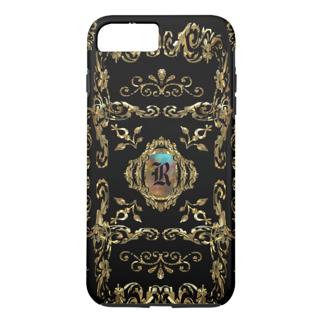 Capa Para iPhone, Case-Mate Monograma Elegante revestido (Verso)