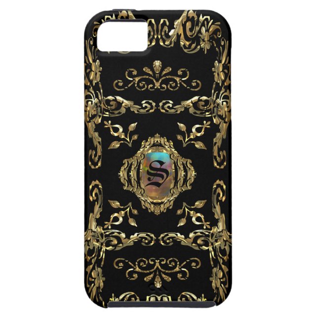 Capa Para iPhone, Case-Mate Monograma Elegante revestido (Traseira)