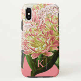 Capa Para iPhone Da Case-Mate Monograma Floral Botânico Vintage Moderno
