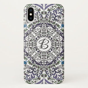 Capa Para iPhone Da Case-Mate Monograma floral intricado boêmico