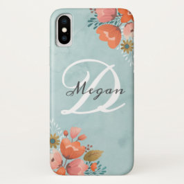 Capa Para iPhone Da Case-Mate Monograma Floral Rosa Elegante