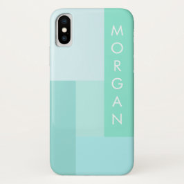 Capa Para iPhone Da Case-Mate monograma geométrico pastel moderno