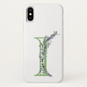 Capa Para iPhone Da Case-Mate Monograma I Lavanda Eucalipto