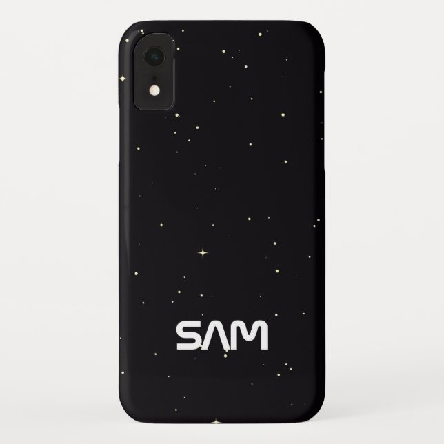 Capa Para iPhone, Case-Mate Monograma Interplanetário Intergaláctico (Verso)