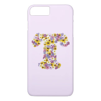 Capa iPhone 8 Plus/7 Plus Monograma - letra T