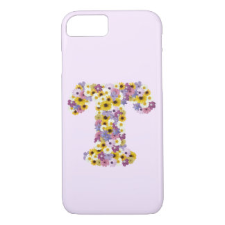 Capa iPhone 8/ 7 Monograma - letra T