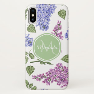 Capa Para iPhone Da Case-Mate Monograma Lilás Lavanda
